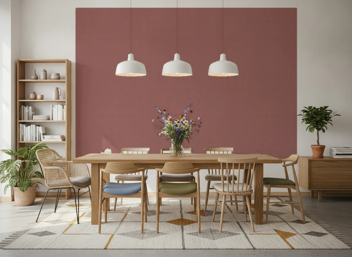 Eos Color 3 — Jadalnia z długim stołem