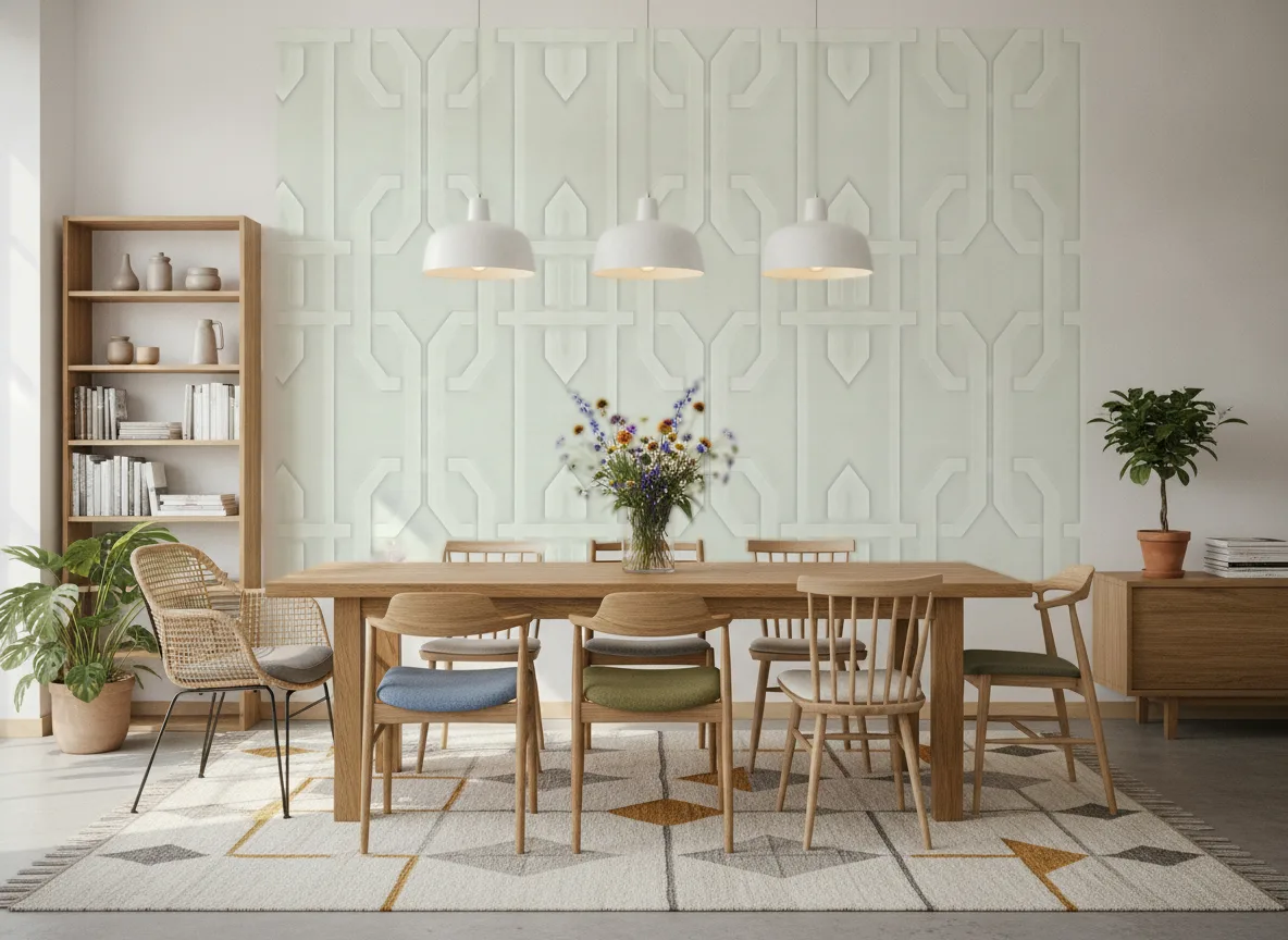 Polyform Eos Allure — Jadalnia z długim stołem