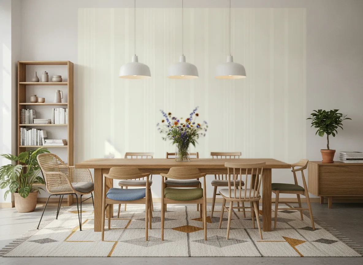Polyform Eos Stretto — Jadalnia z długim stołem