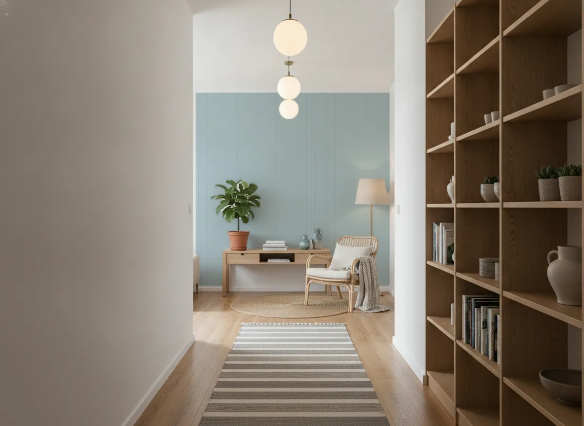 Polyform Eos Vertigo — Korytarz w mieszkaniu — ściana na końcu