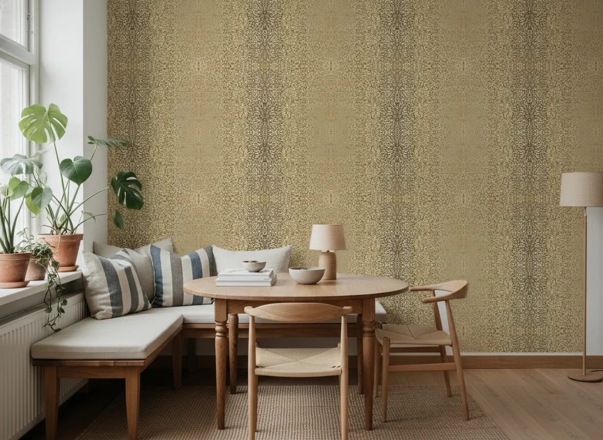 Pyrite Textures Metalliques — Kuchnia z ławką