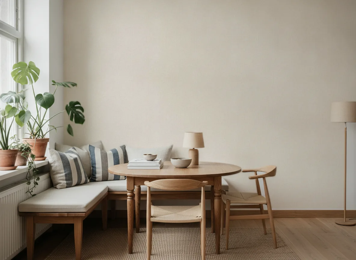 Vinacoustic Linen 3 — Kuchnia z ławką