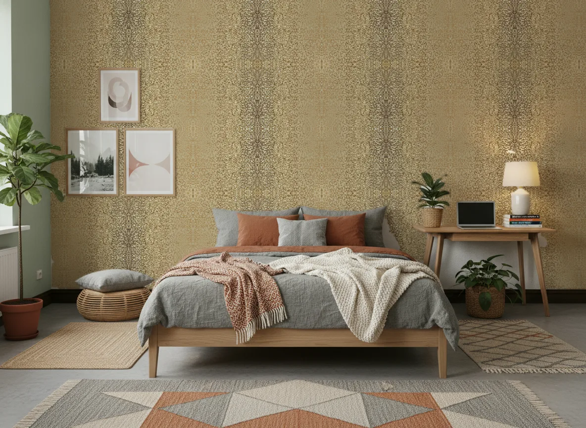 Pyrite Textures Metalliques — Pokój nastolatka