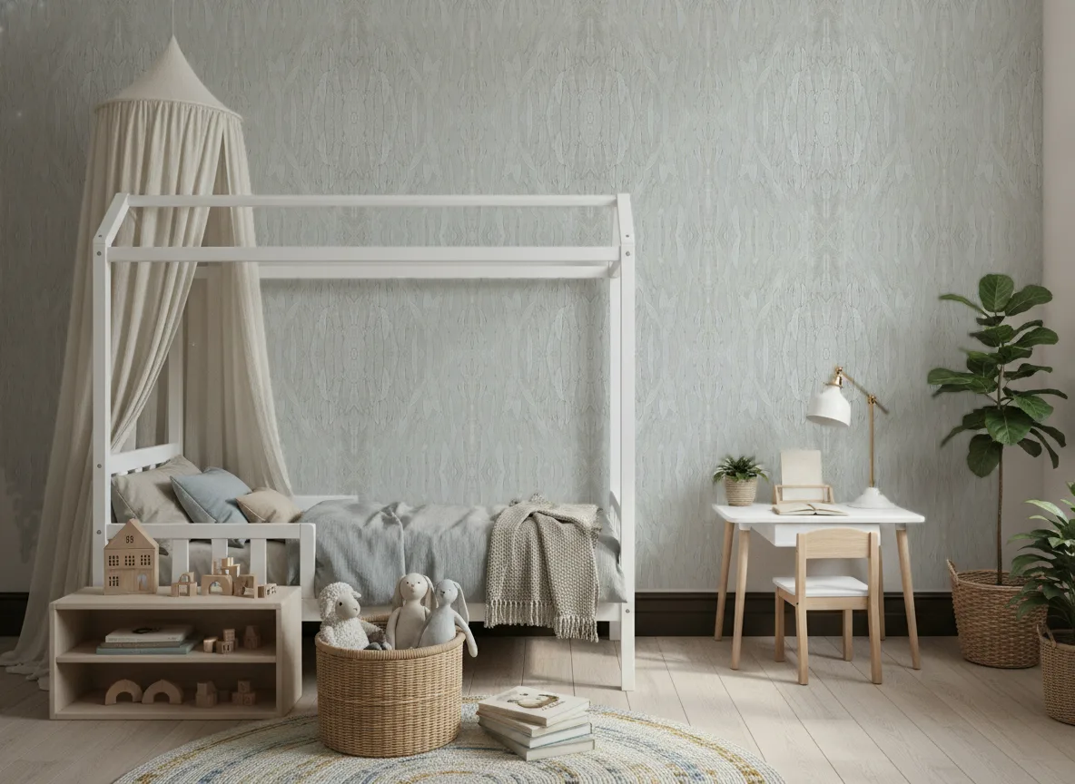 Cinerea Nature Precieuse – Textures — Pokój dziecka z baldachimem