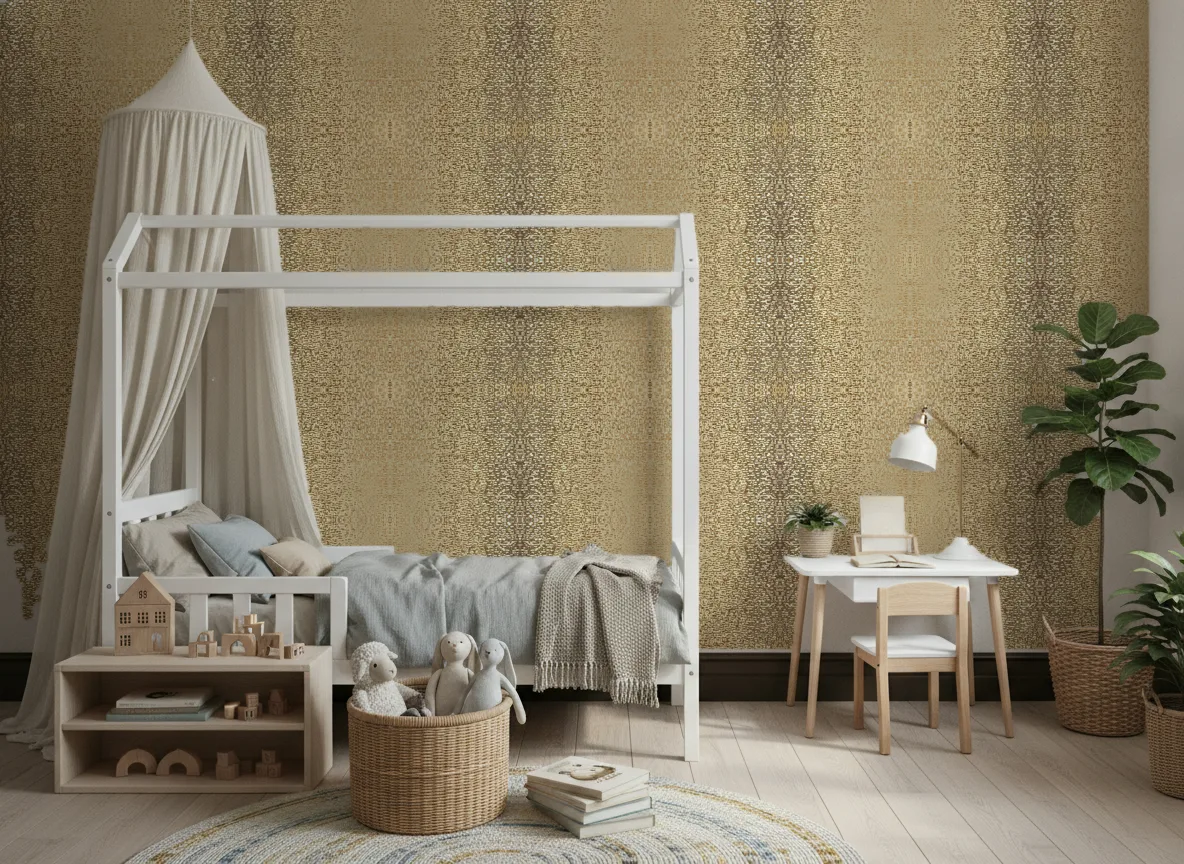 Pyrite Textures Metalliques — Pokój dziecka z baldachimem