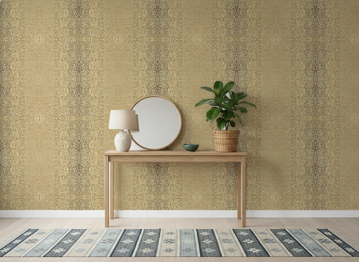 Pyrite Textures Metalliques — Przedpokój z konsolą