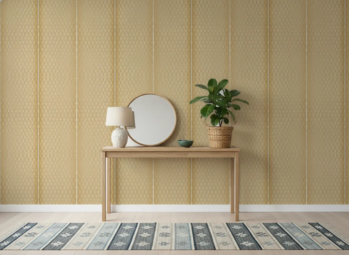 Tourmaline Textures Metalliques — Przedpokój z konsolą