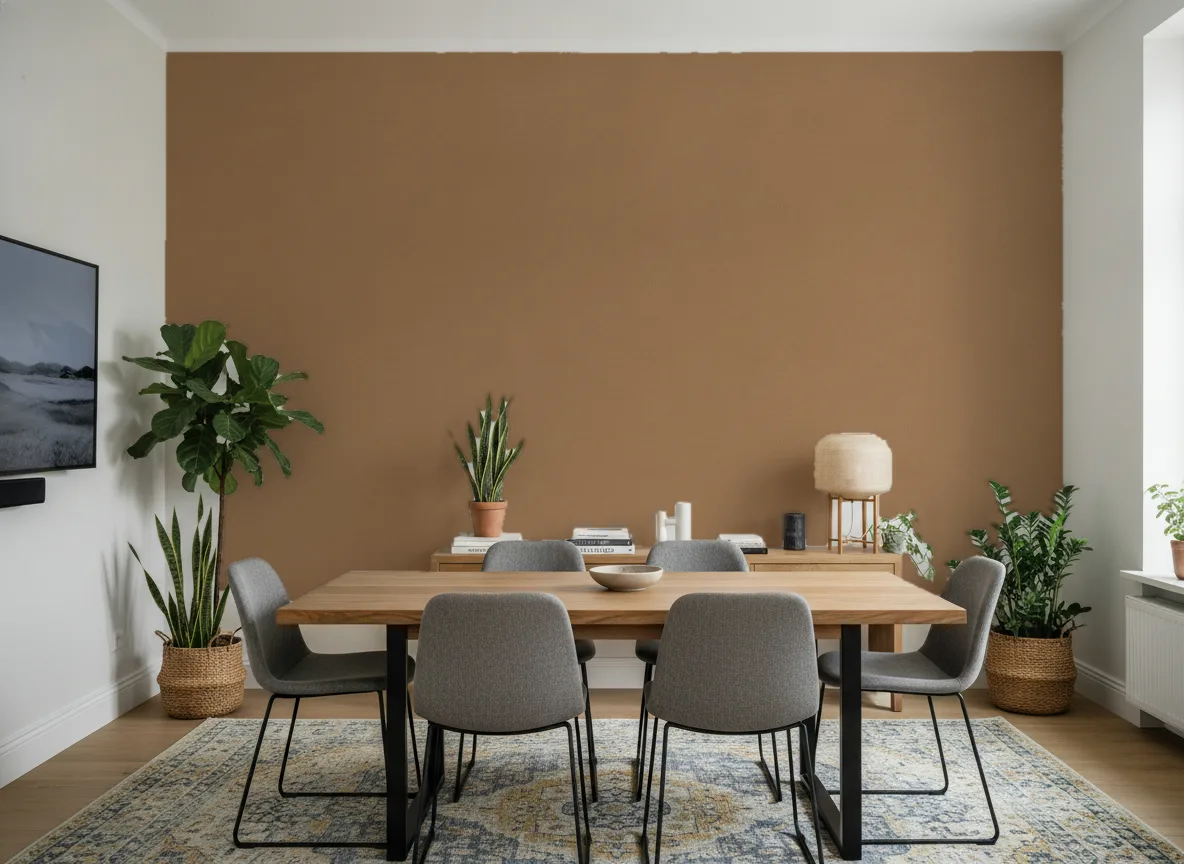 Minimalistyczna metaliczna — Sala spotkań