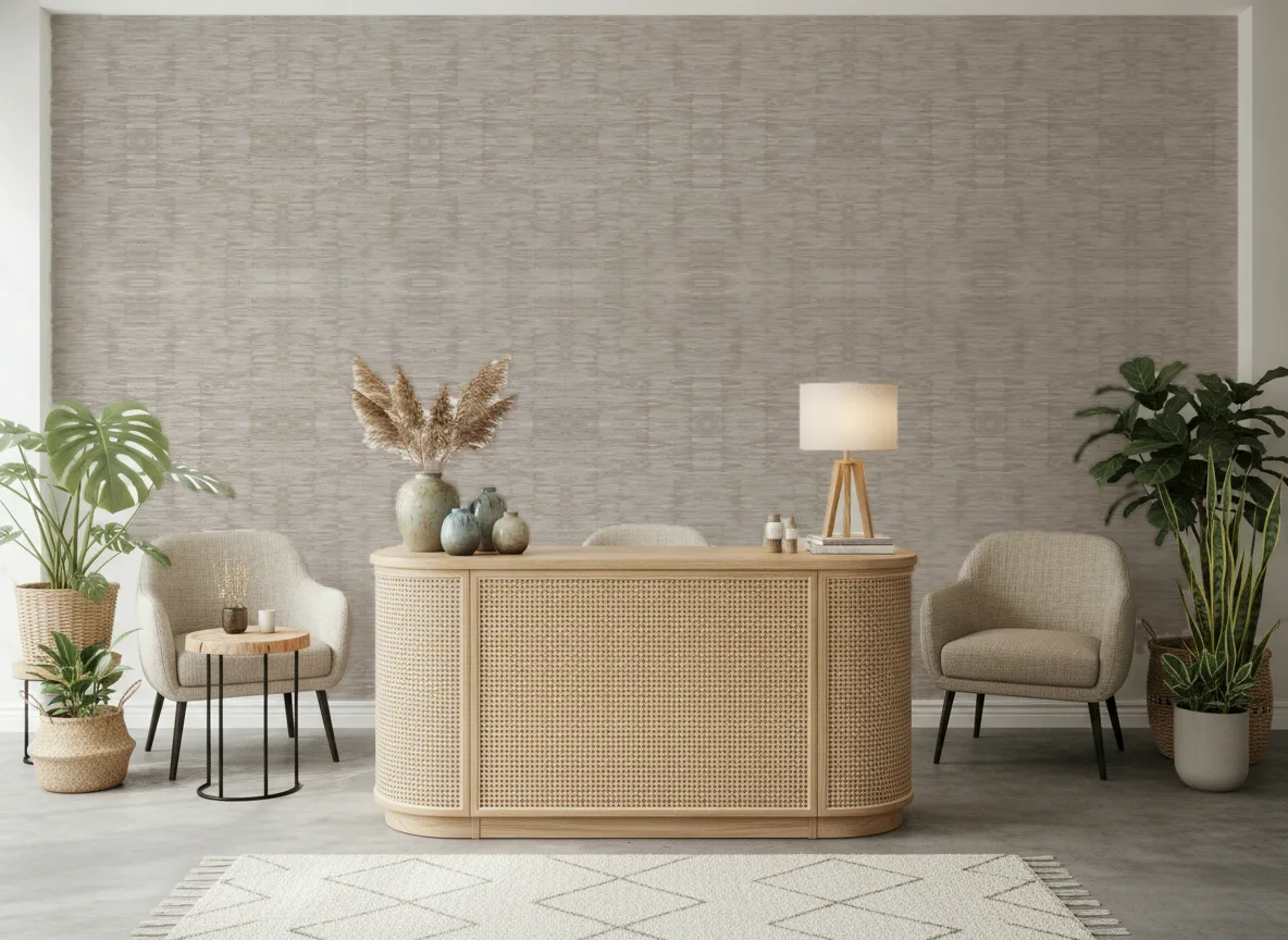 Alchemilla Feroe — Recepcja salonu kosmetycznego