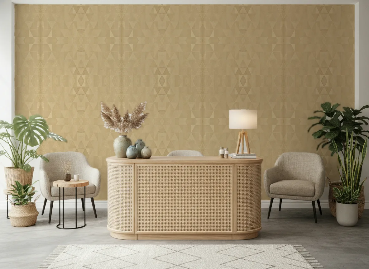 Iquira Textures Metalliques — Recepcja salonu kosmetycznego