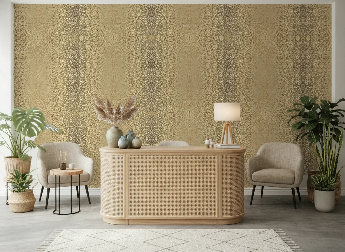 Pyrite Textures Metalliques — Recepcja salonu kosmetycznego