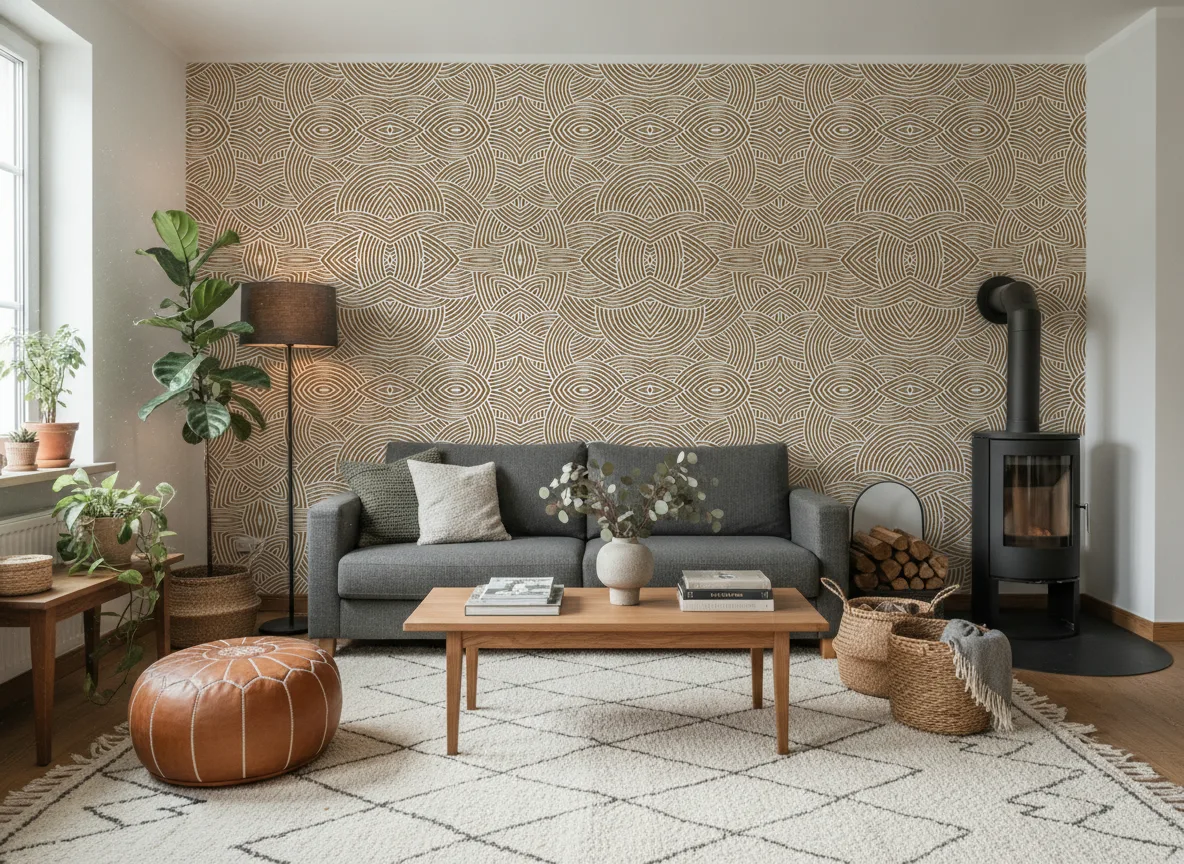 Assouan — Salon z kozą w domu