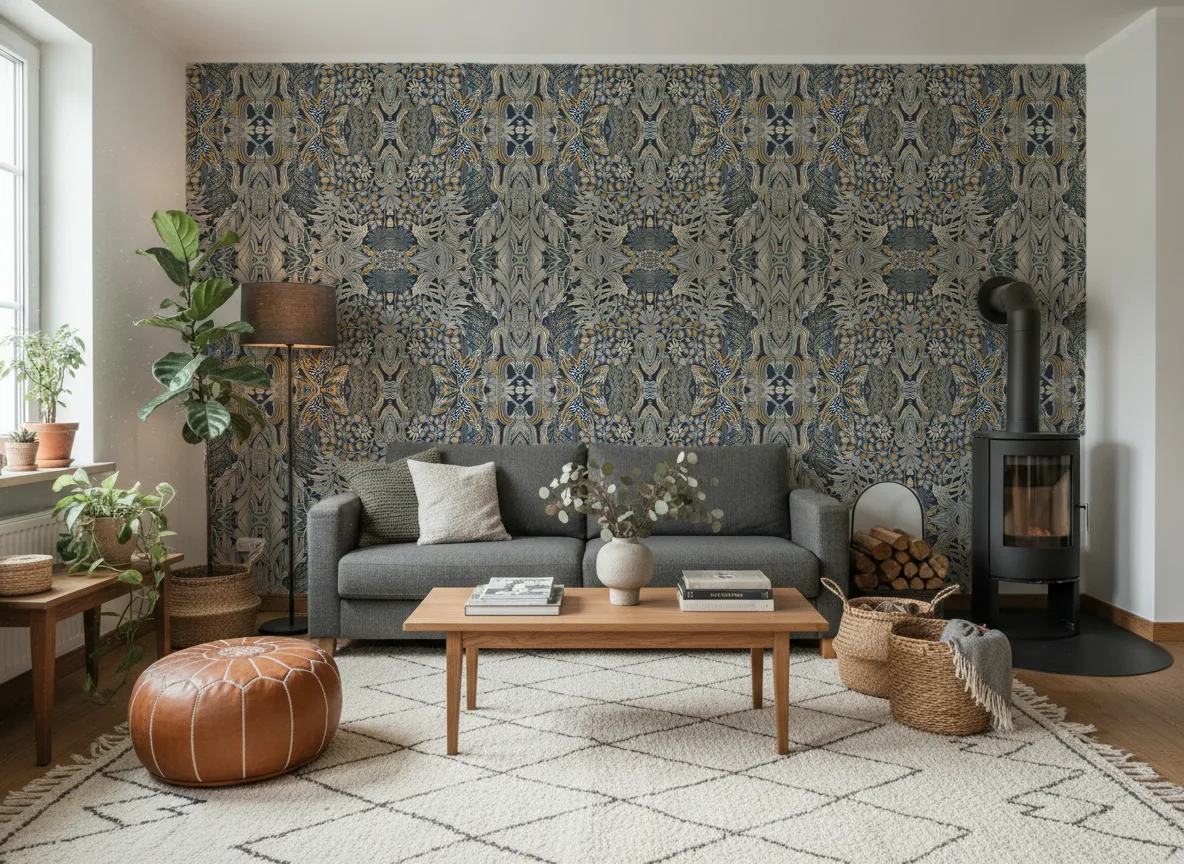 Borromee Jardin Felicia — Salon z kozą w domu