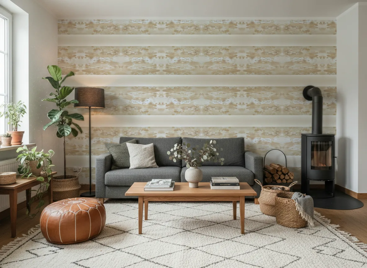 Heure Doree — Salon z kozą w domu