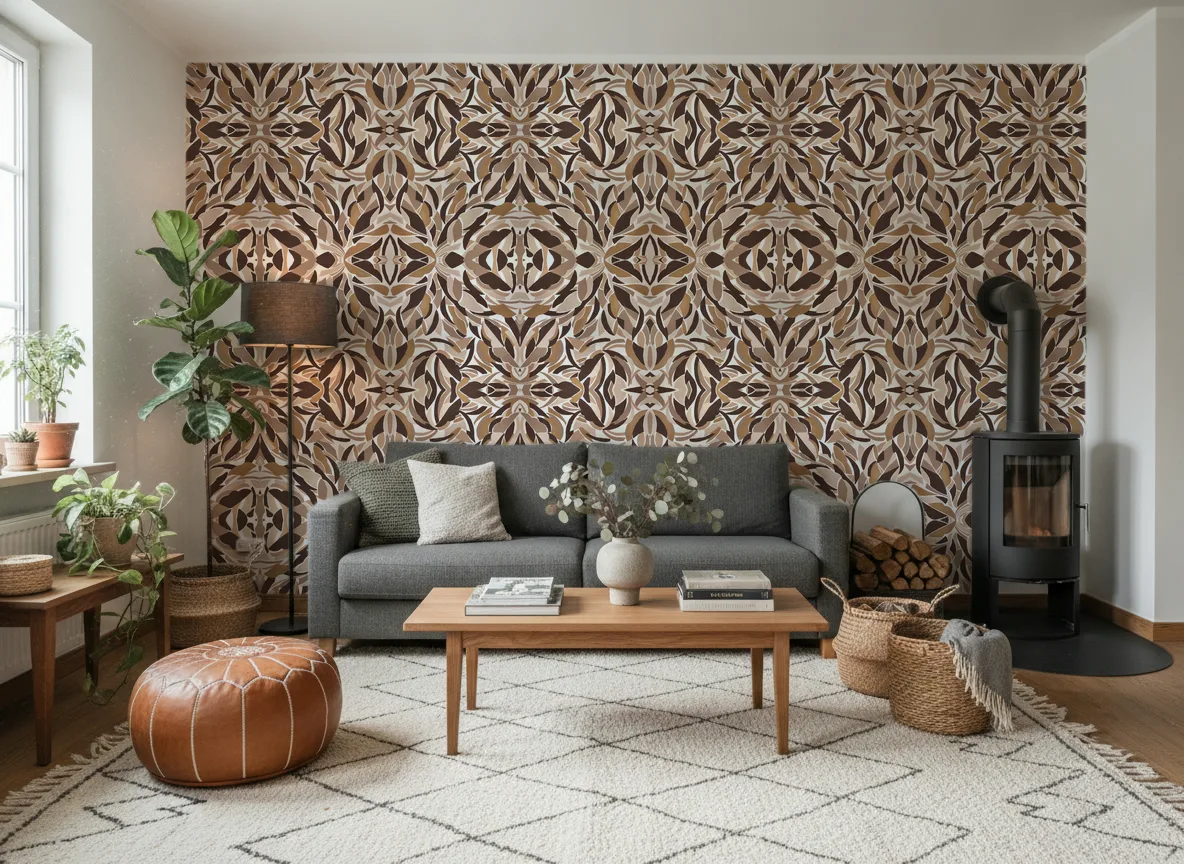 L'Atelier — Salon z kozą w domu