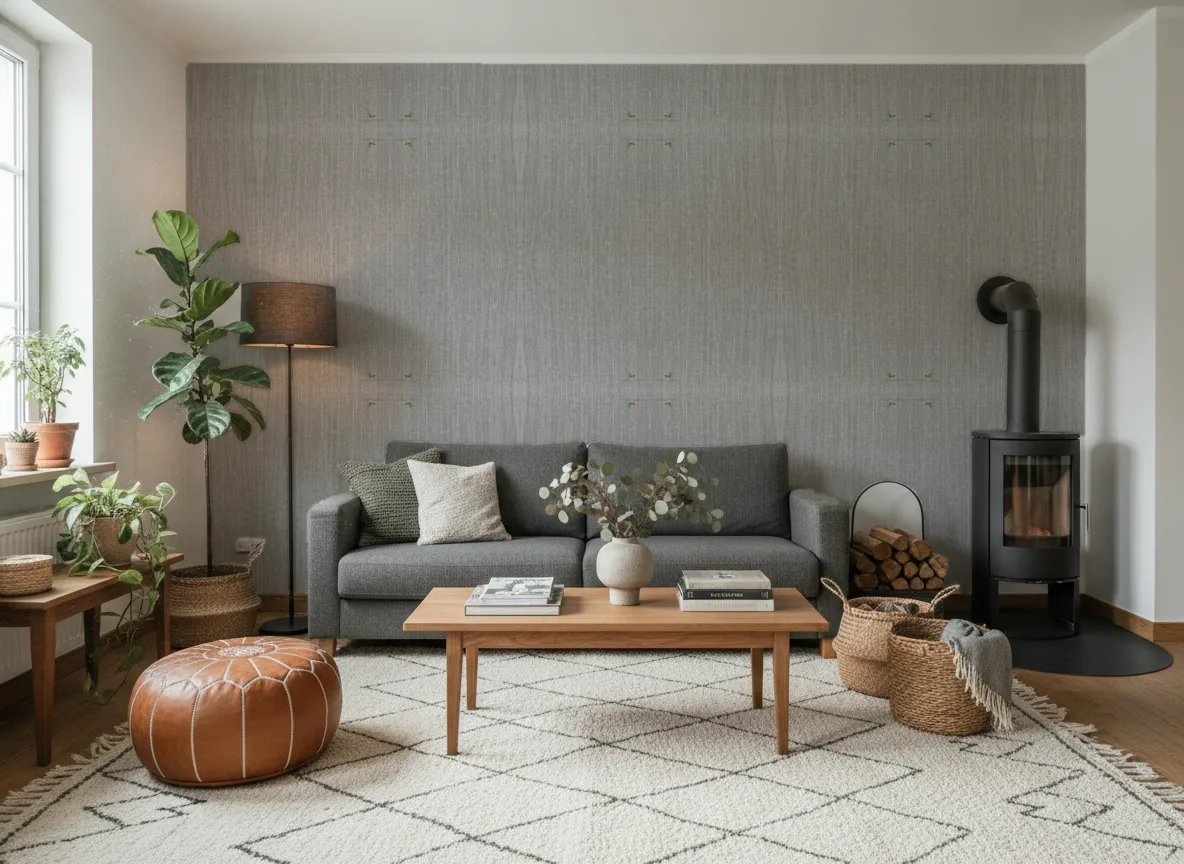 Linon Linessence — Salon z kozą w domu