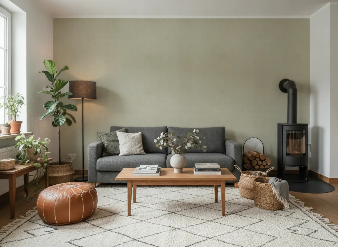 Lore Nature Precieuse – Textures — Salon z kozą w domu