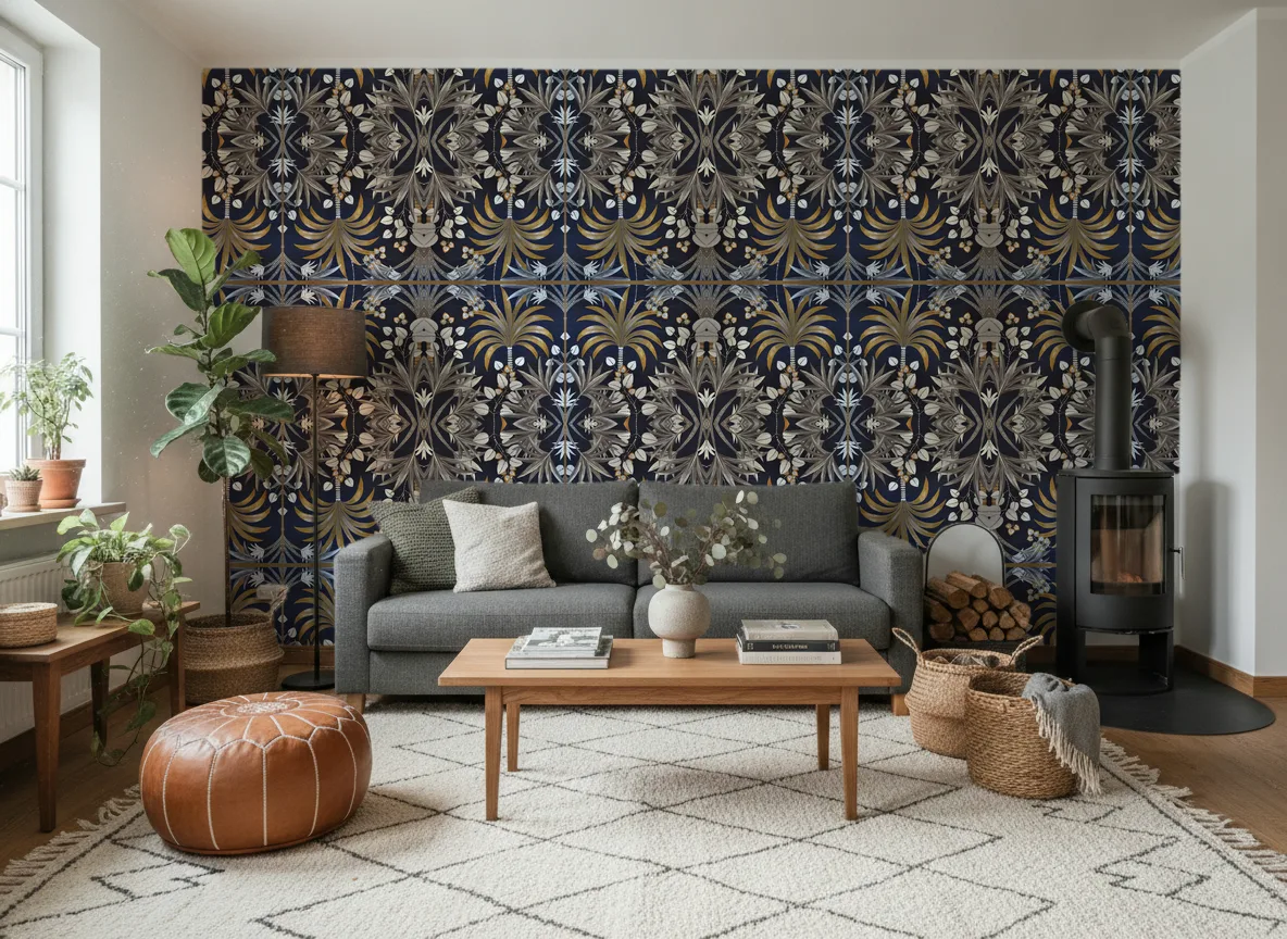 Mirissa — Salon z kozą w domu