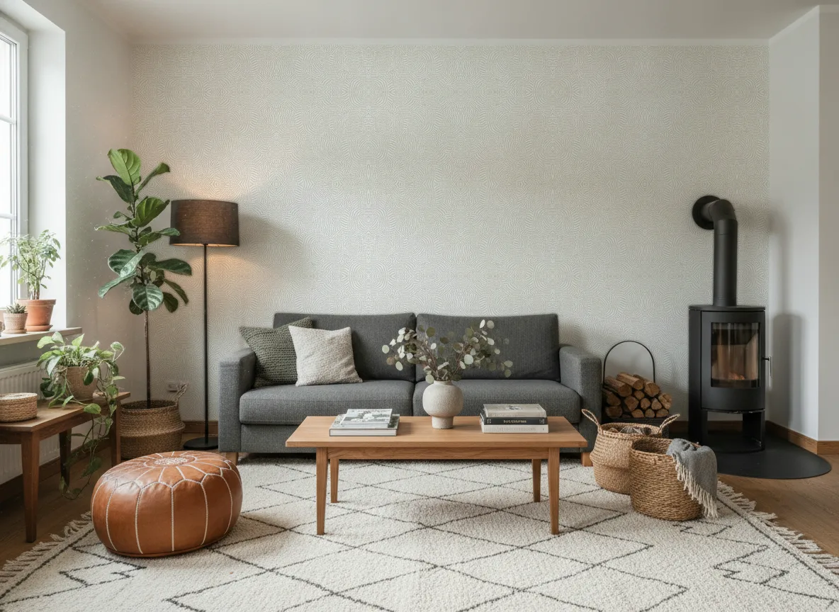 Passy — Salon z kozą w domu