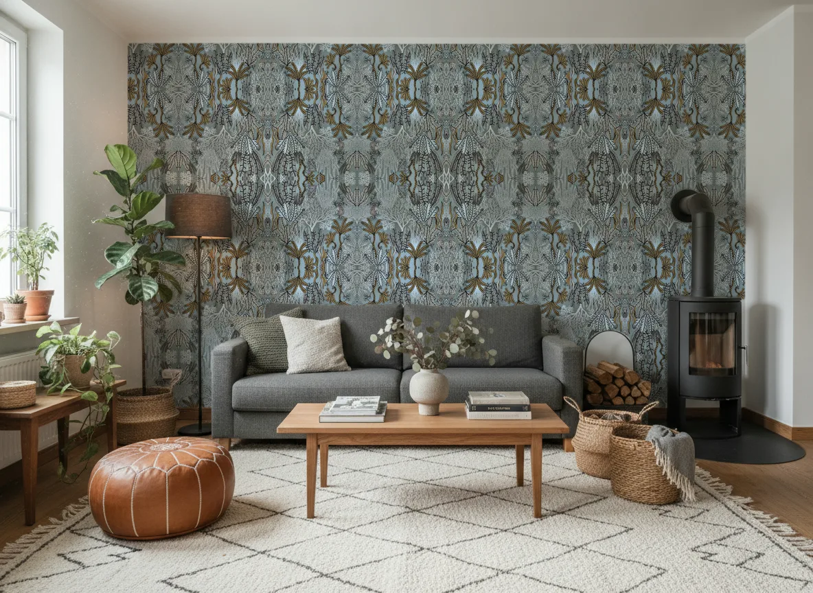 Posidonie — Salon z kozą w domu