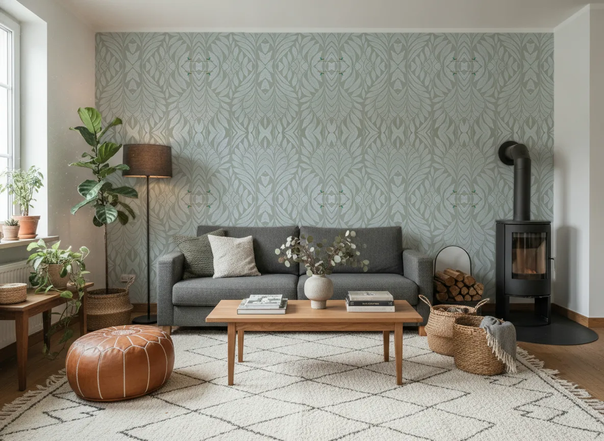 Printemps Viennois — Salon z kozą w domu