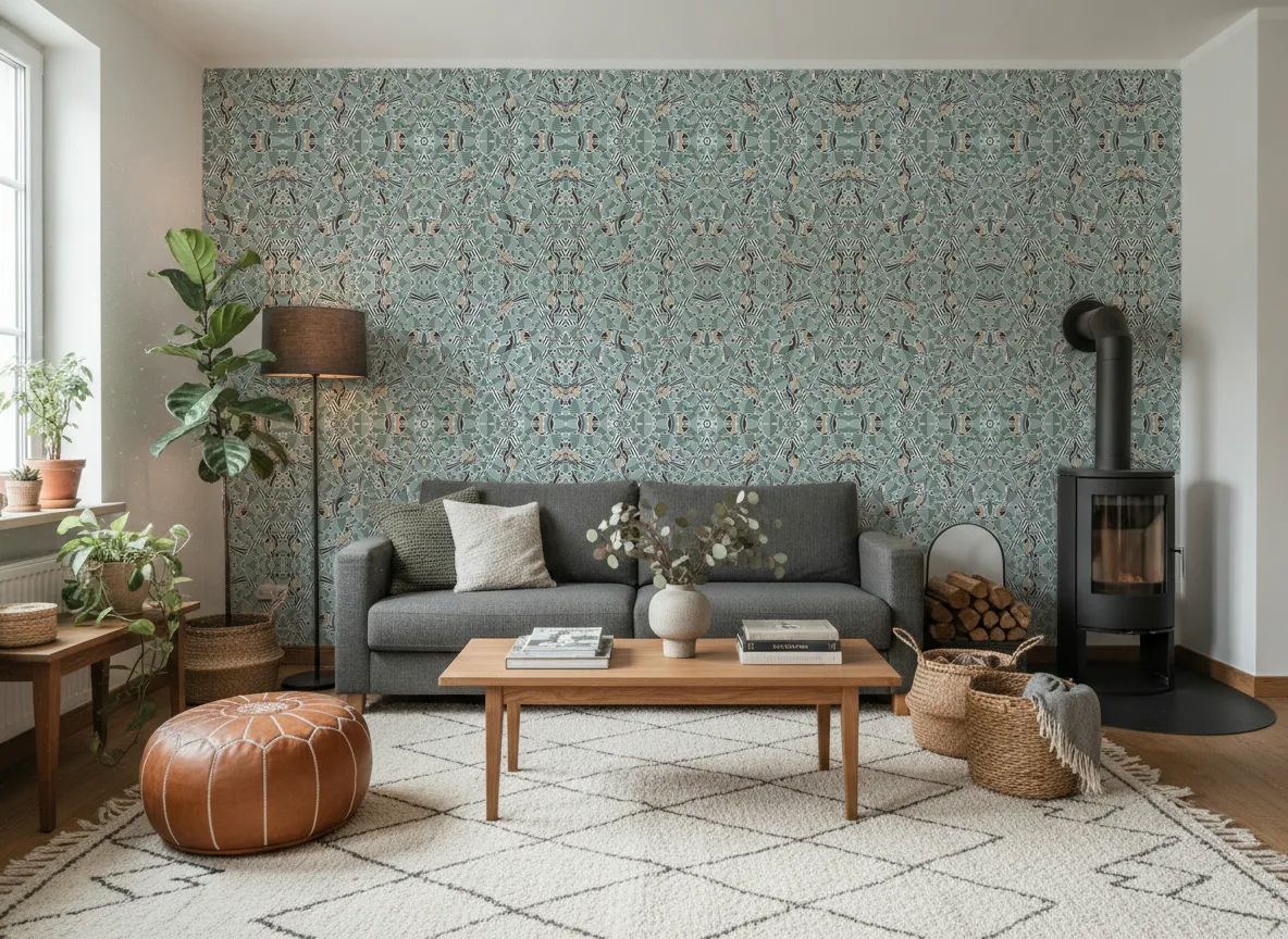 Printemps Viennois — Salon z kozą w domu