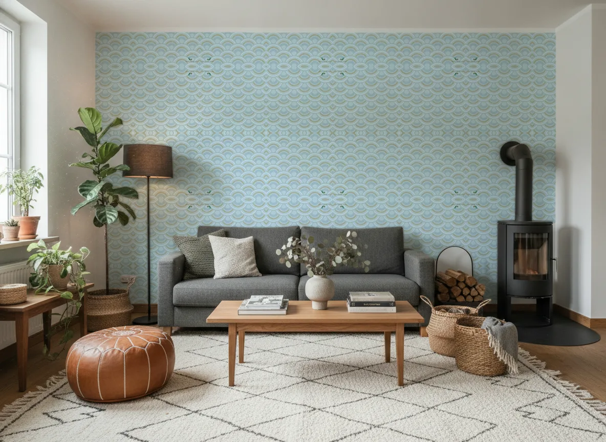 Printemps Viennois — Salon z kozą w domu