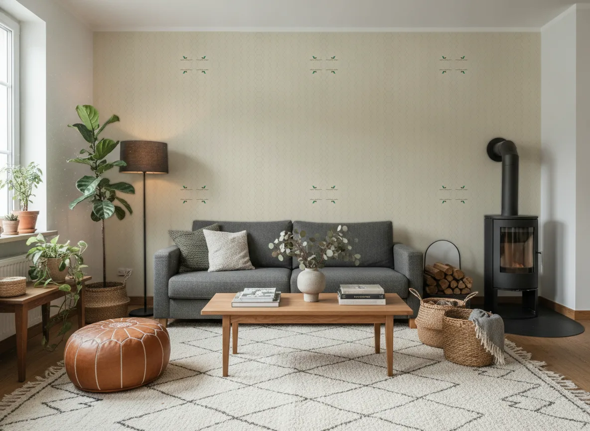 Pytheas Delta — Salon z kozą w domu