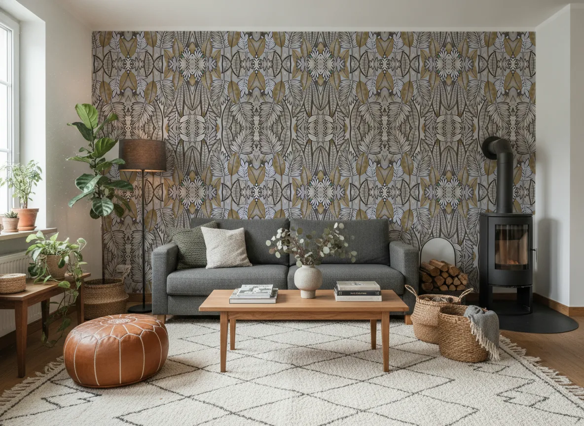 Sabal — Salon z kozą w domu