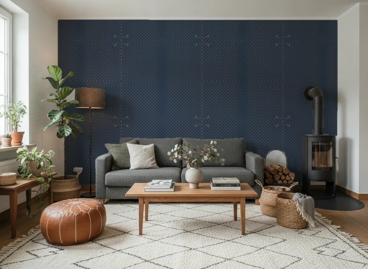 Stein Delta — Salon z kozą w domu