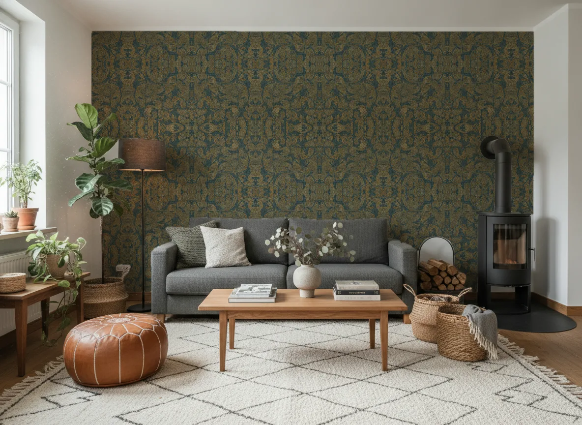 Venetie — Salon z kozą w domu