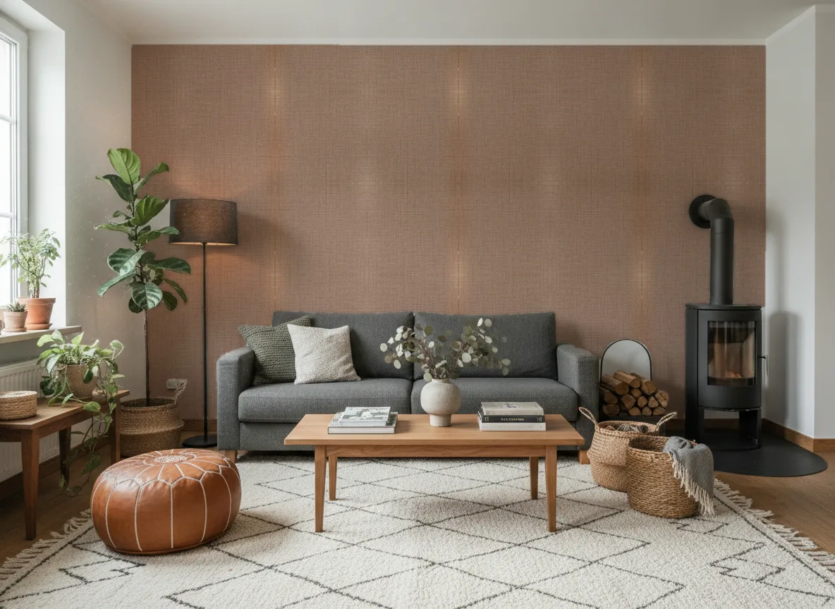 Bolton — Salon z kozą w domu