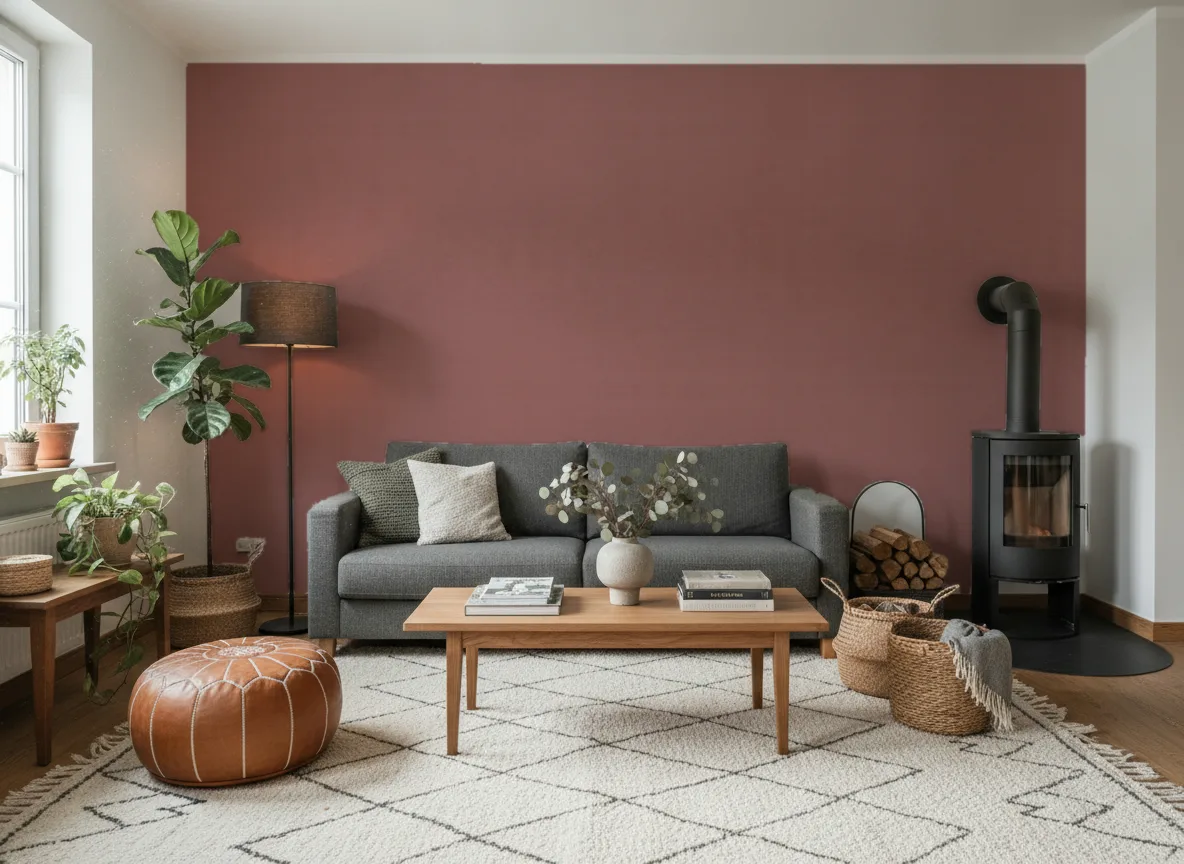 Eos Color 3 — Salon z kozą w domu