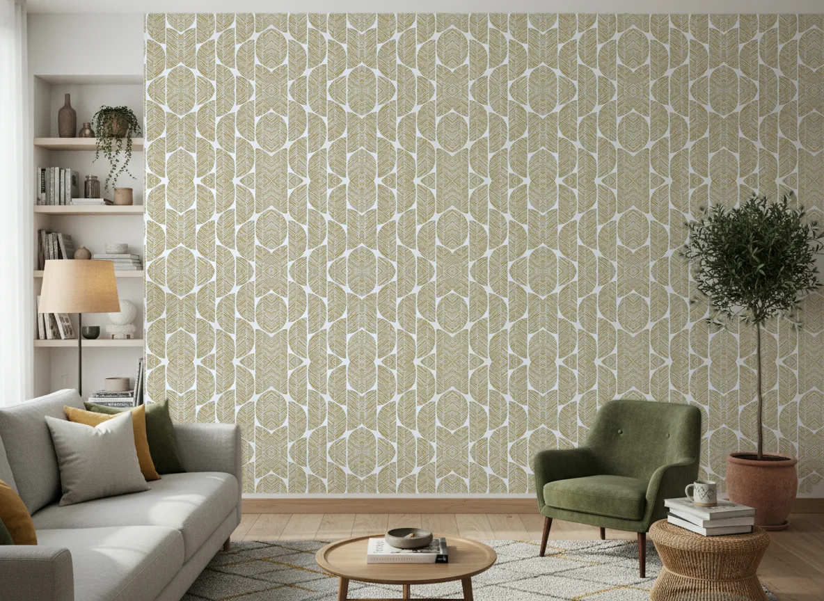 Abelia — Salon z zielonym fotelem
