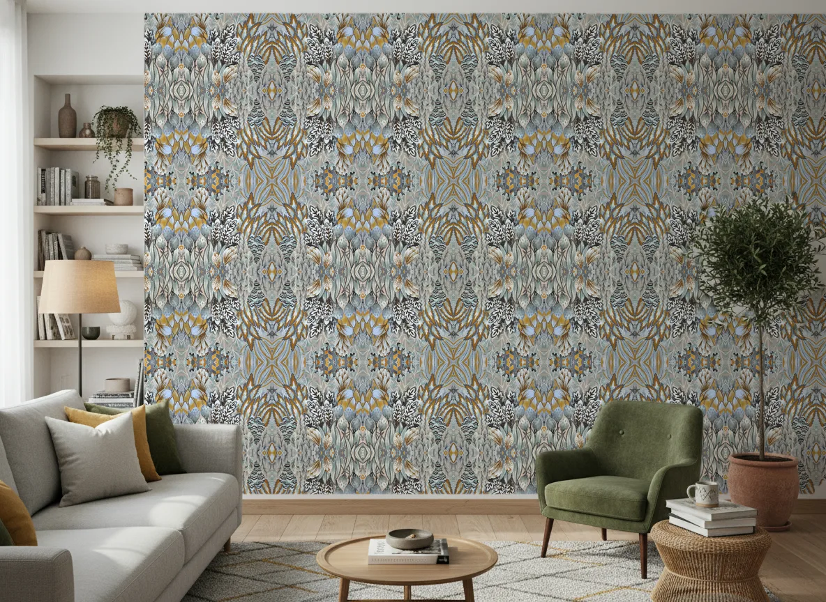 Avicennia — Salon z zielonym fotelem