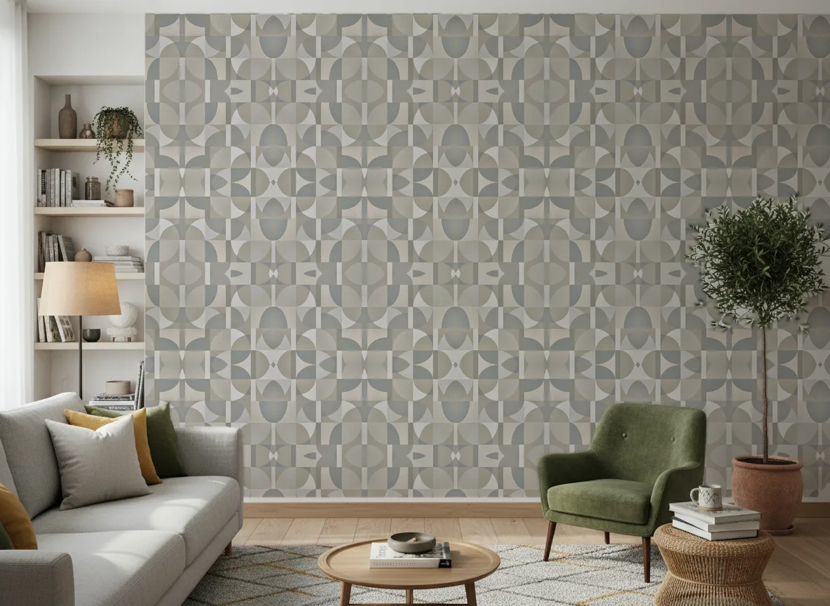 Barillet Faubourg des Lumieres — Salon z zielonym fotelem