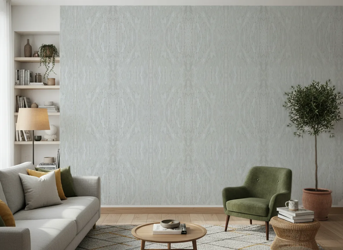 Cinerea Nature Precieuse – Textures — Salon z zielonym fotelem