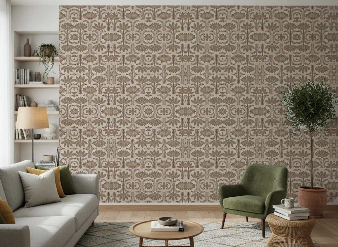 Dattara — Salon z zielonym fotelem