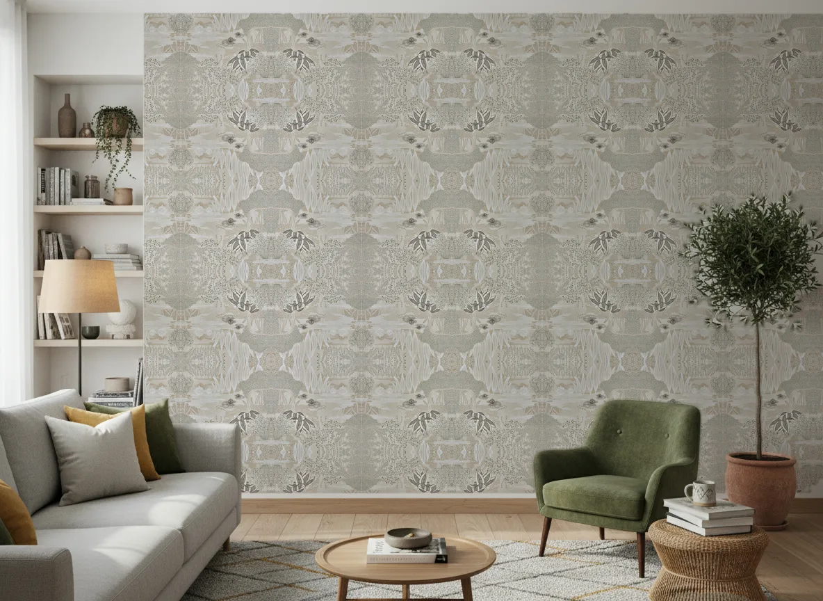 Jasmin — Salon z zielonym fotelem