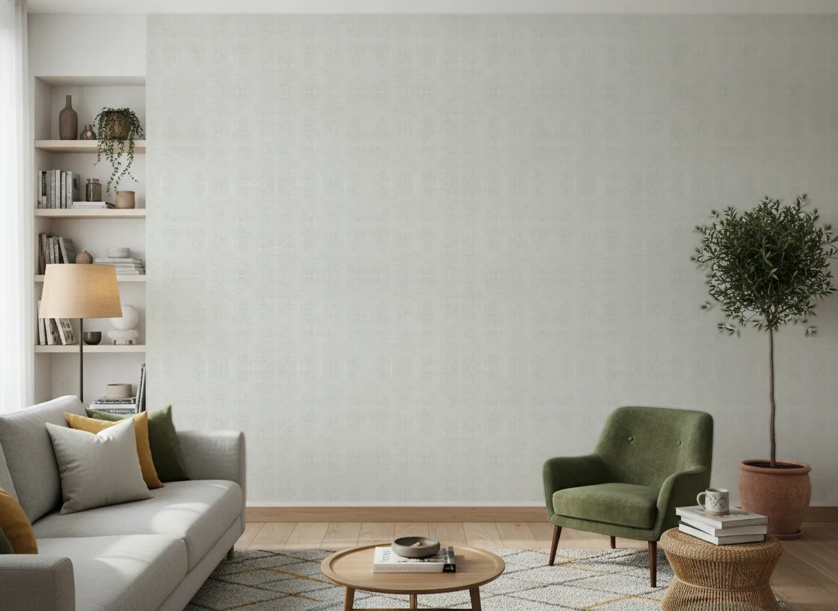 Johara — Salon z zielonym fotelem