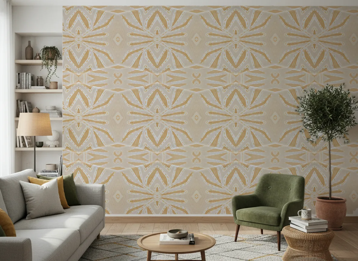 Lanzea — Salon z zielonym fotelem