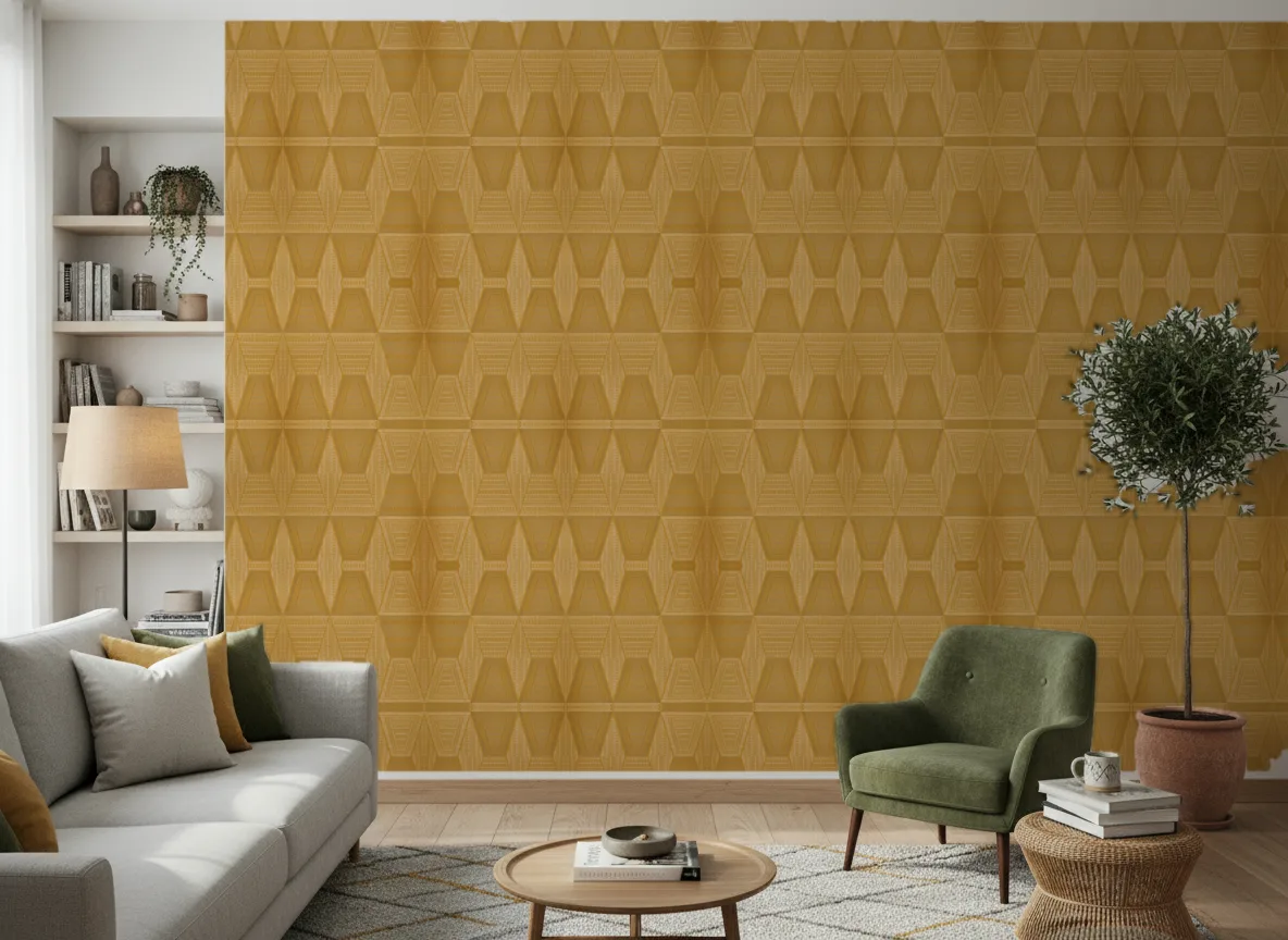 Mirage — Salon z zielonym fotelem