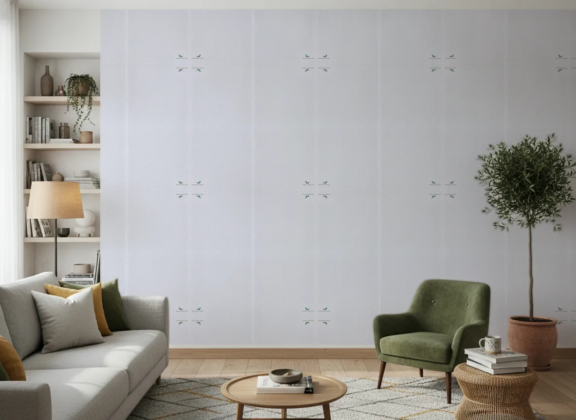 Montjoie Misura — Salon z zielonym fotelem