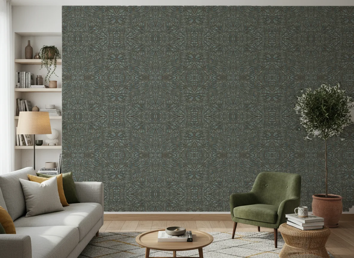 Palmyre — Salon z zielonym fotelem