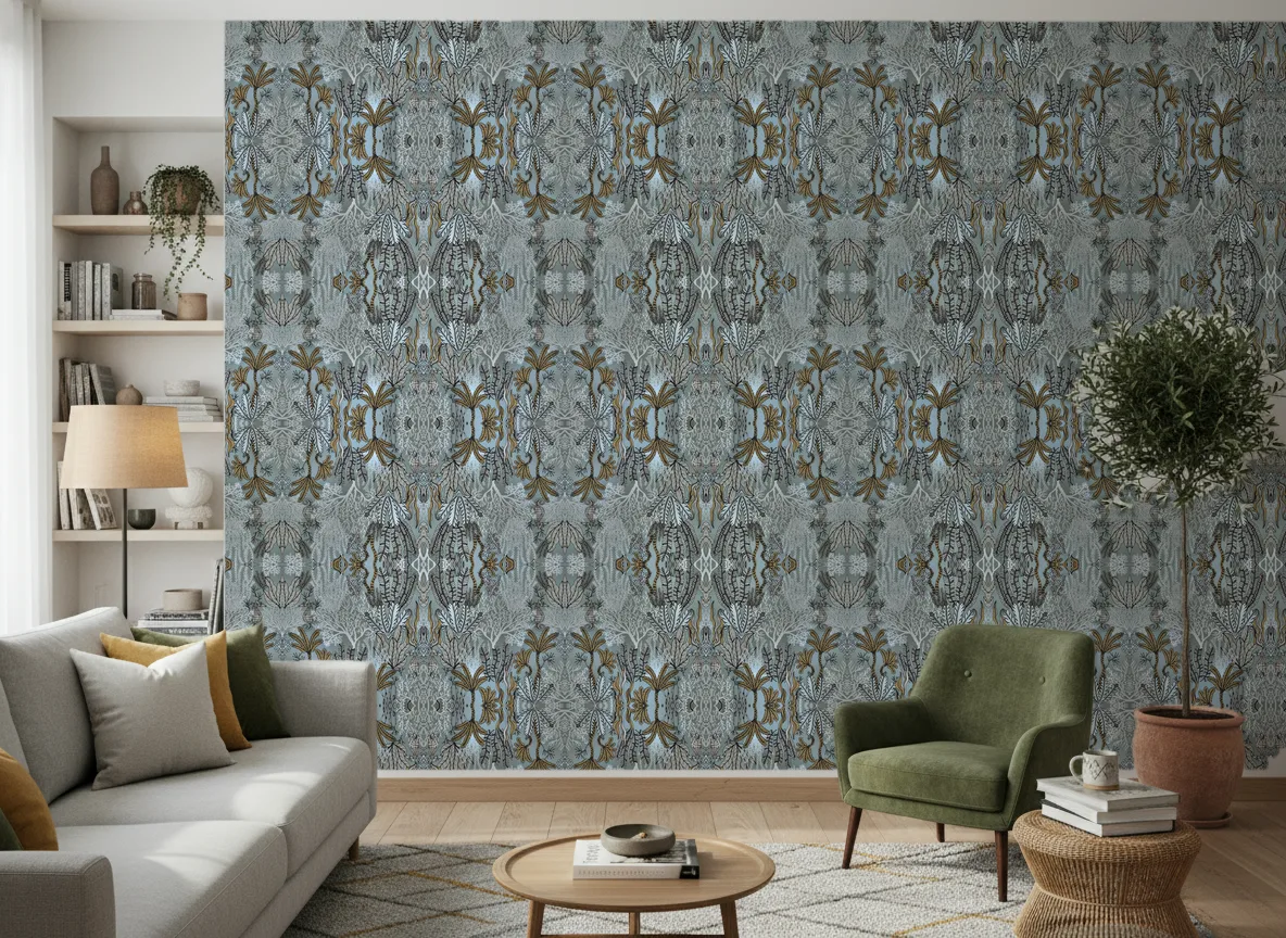 Posidonie — Salon z zielonym fotelem