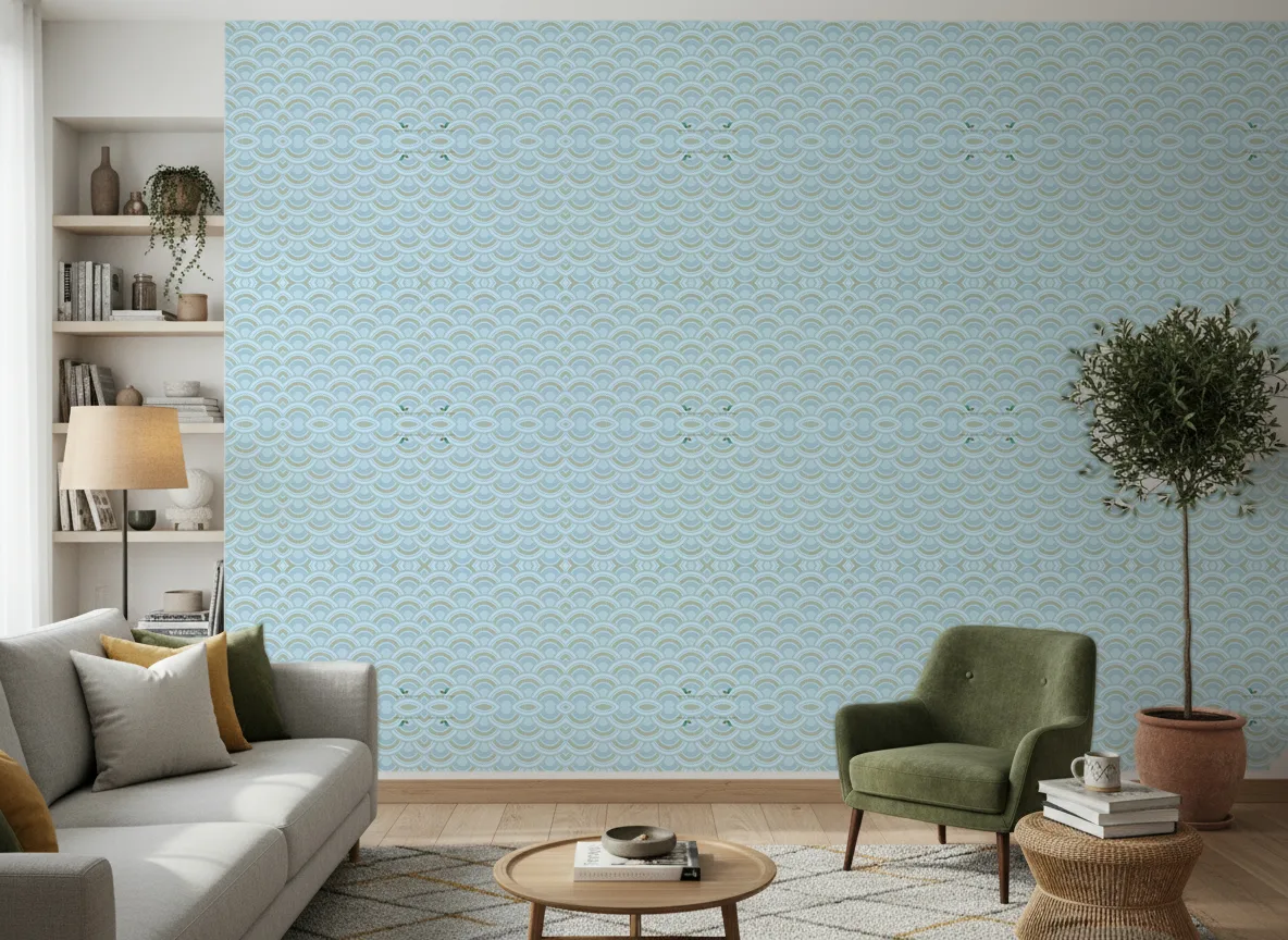 Printemps Viennois — Salon z zielonym fotelem