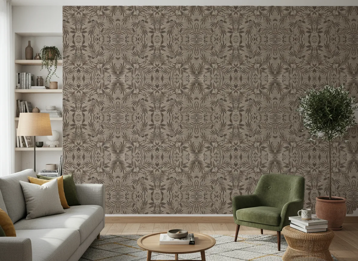 Salix Feroe — Salon z zielonym fotelem