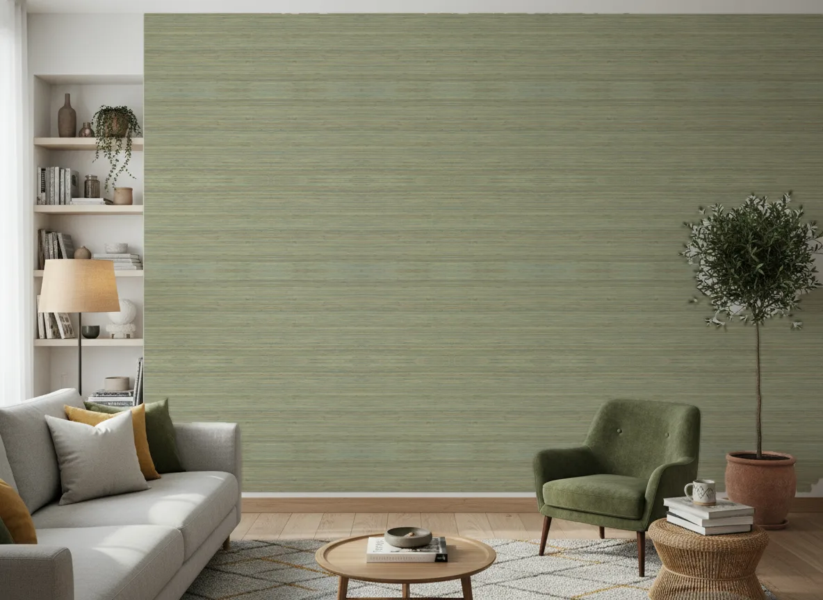 Seagrass — Salon z zielonym fotelem