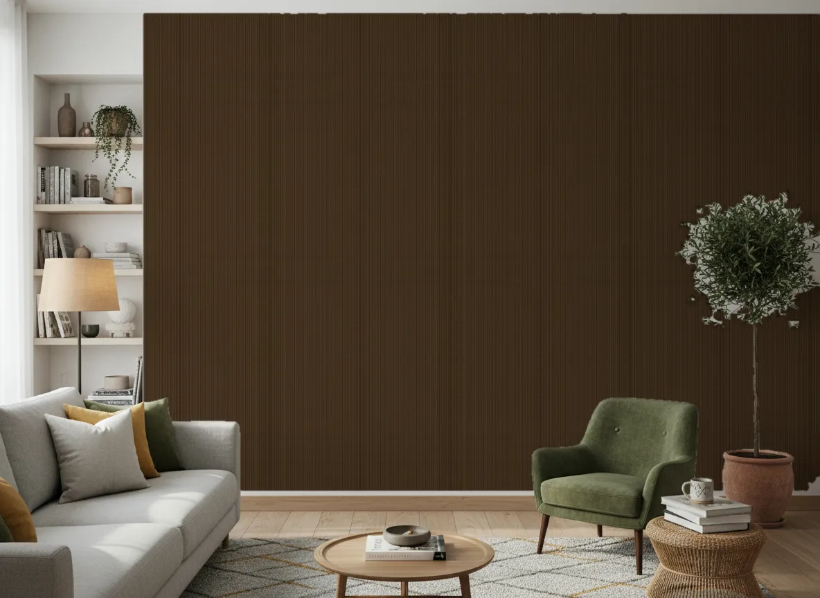 Tapeta obiektowa Henry W31 — Salon z zielonym fotelem
