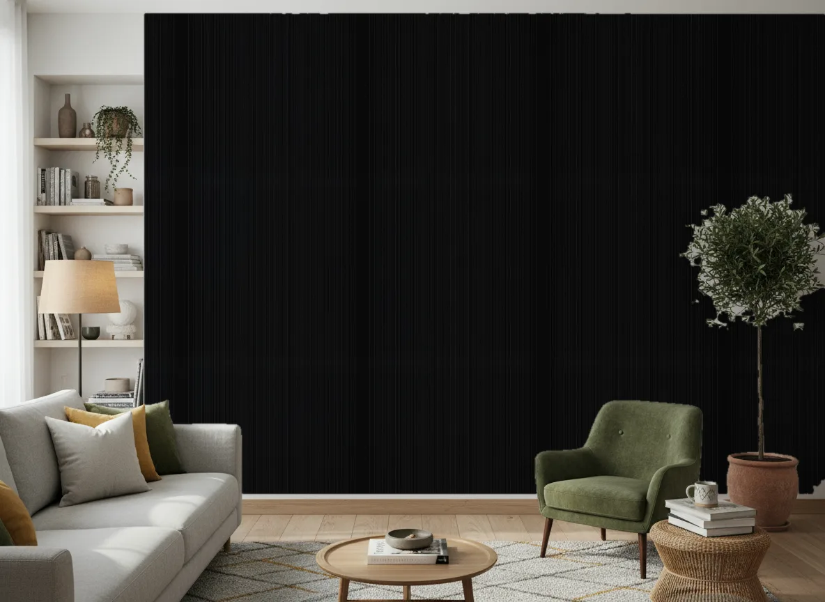 Tapeta obiektowa Hugo W11 — Salon z zielonym fotelem